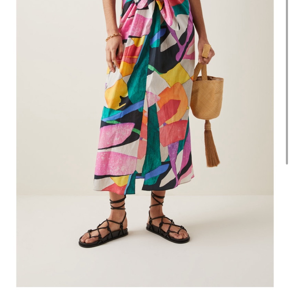 Multicolored geo pattern. Organic. Mara Hoffman. Size XS - Picture 4 of 5